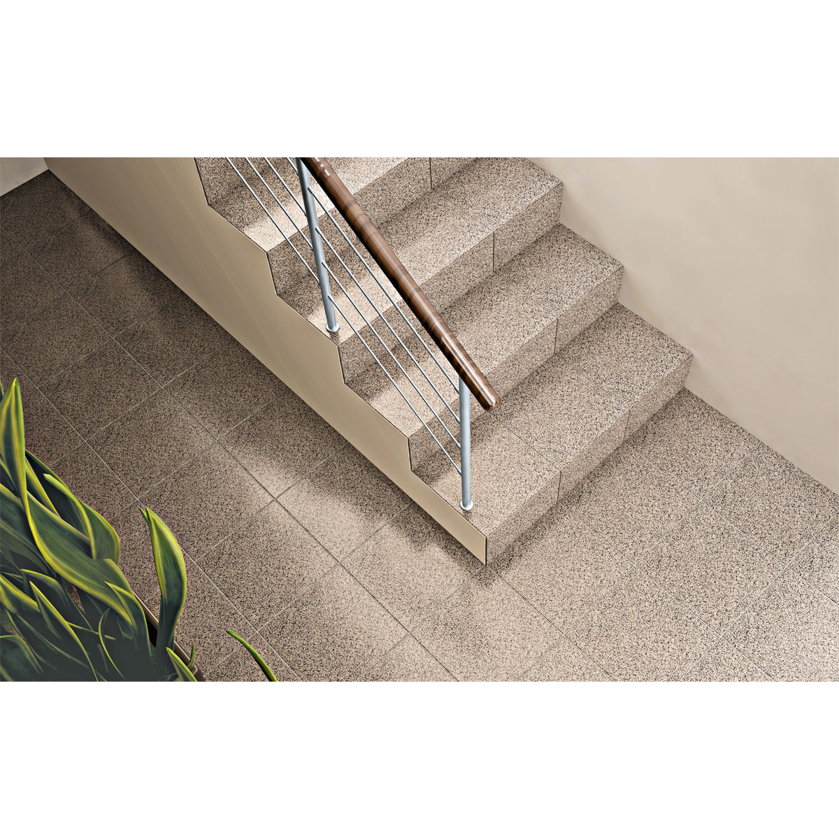 Feinsteinzeug Triton beige 30 x 30 cm Bild 2