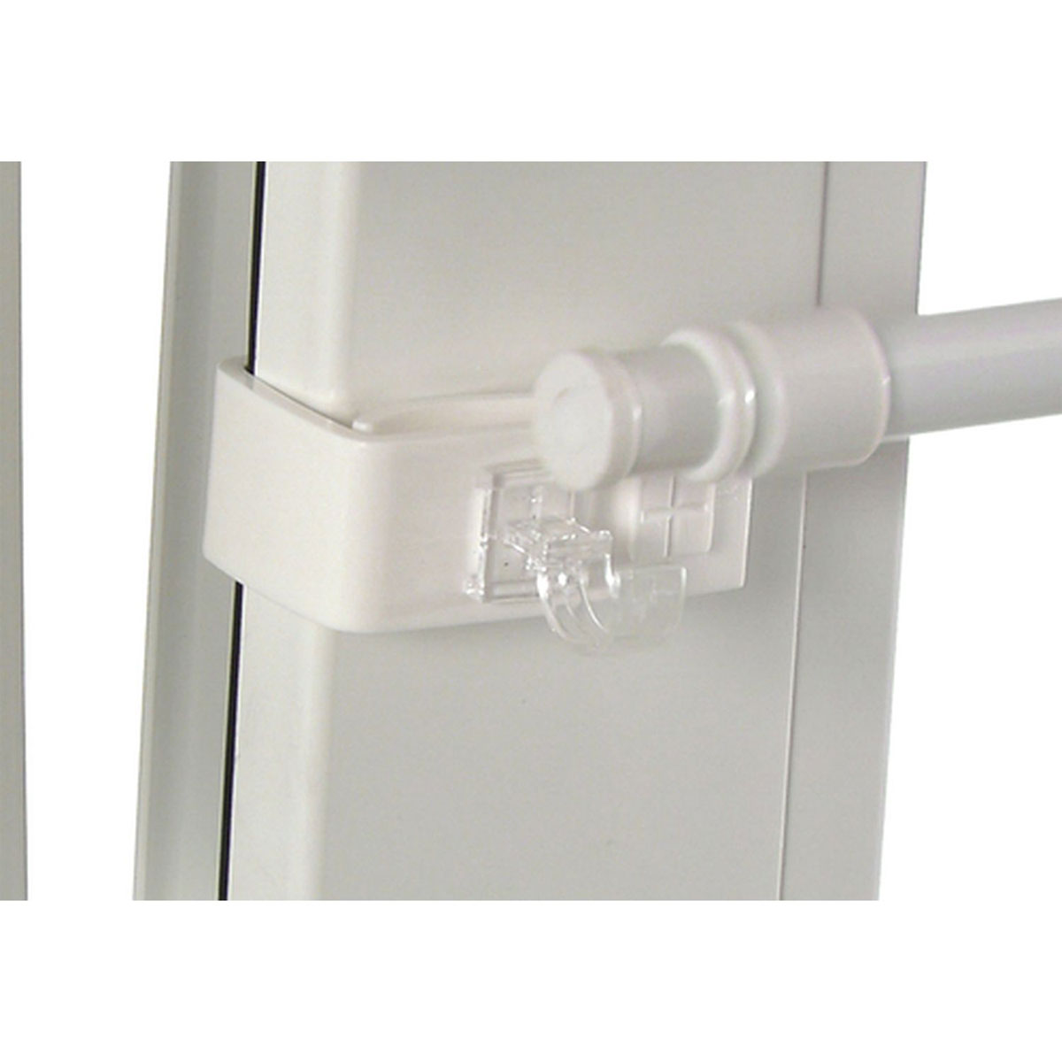 Gardinia Klemmträger Easy Click Vitrage weiß Bild 8