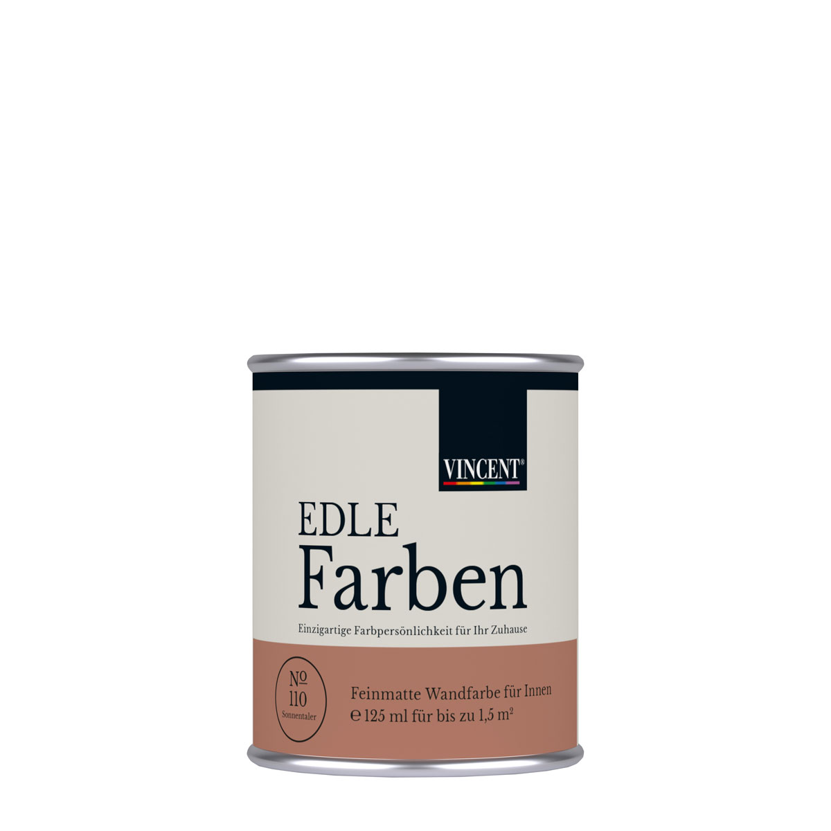 Vincent Wandfarbe EDLE Farben Sonnentaler matt 0,125 L