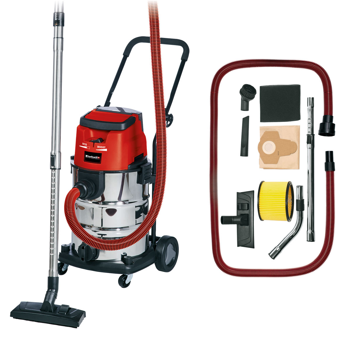 Einhell Akku-Nass-Trockensauger TE-VC 36/30 Li S Solo