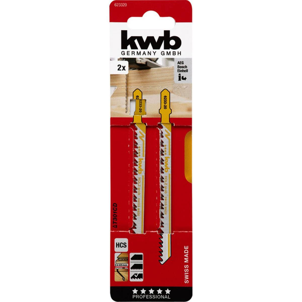 kwb  Stichsägeblätter Holzbearbeitung Bild 2