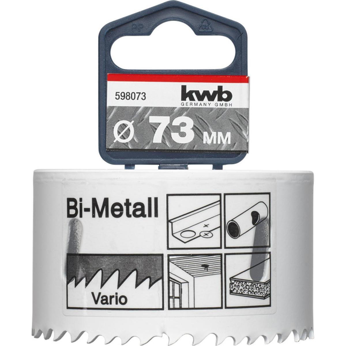 kwb  Lochsäge Durchmesser 73 mm Bild 2