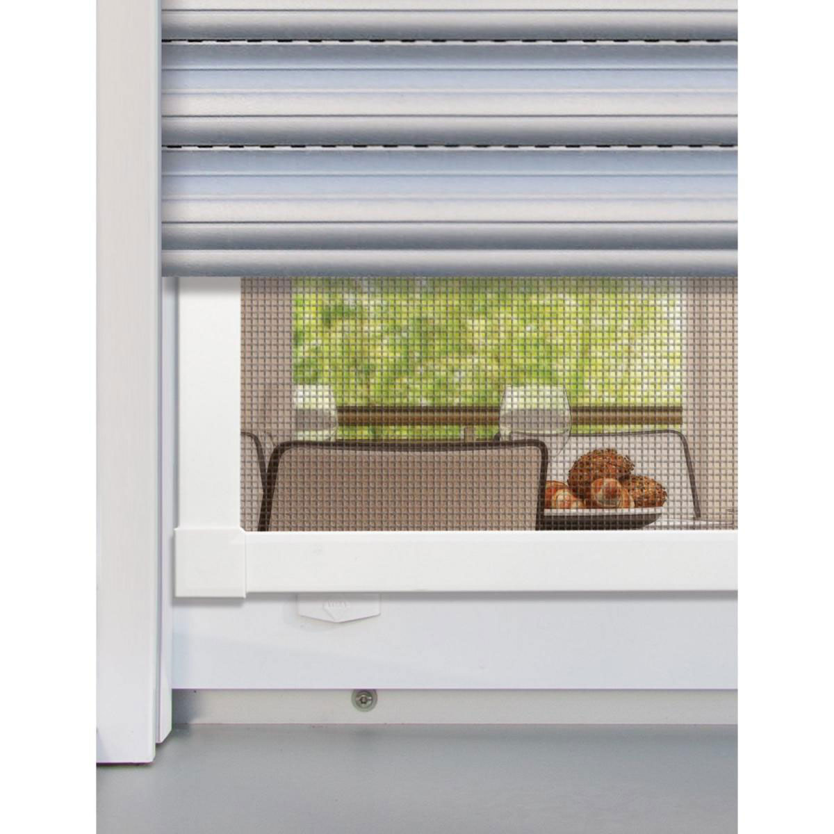 Schellenberg Insektenschutz-Fenster Premium 100 x 120 cm weiß Bild 6