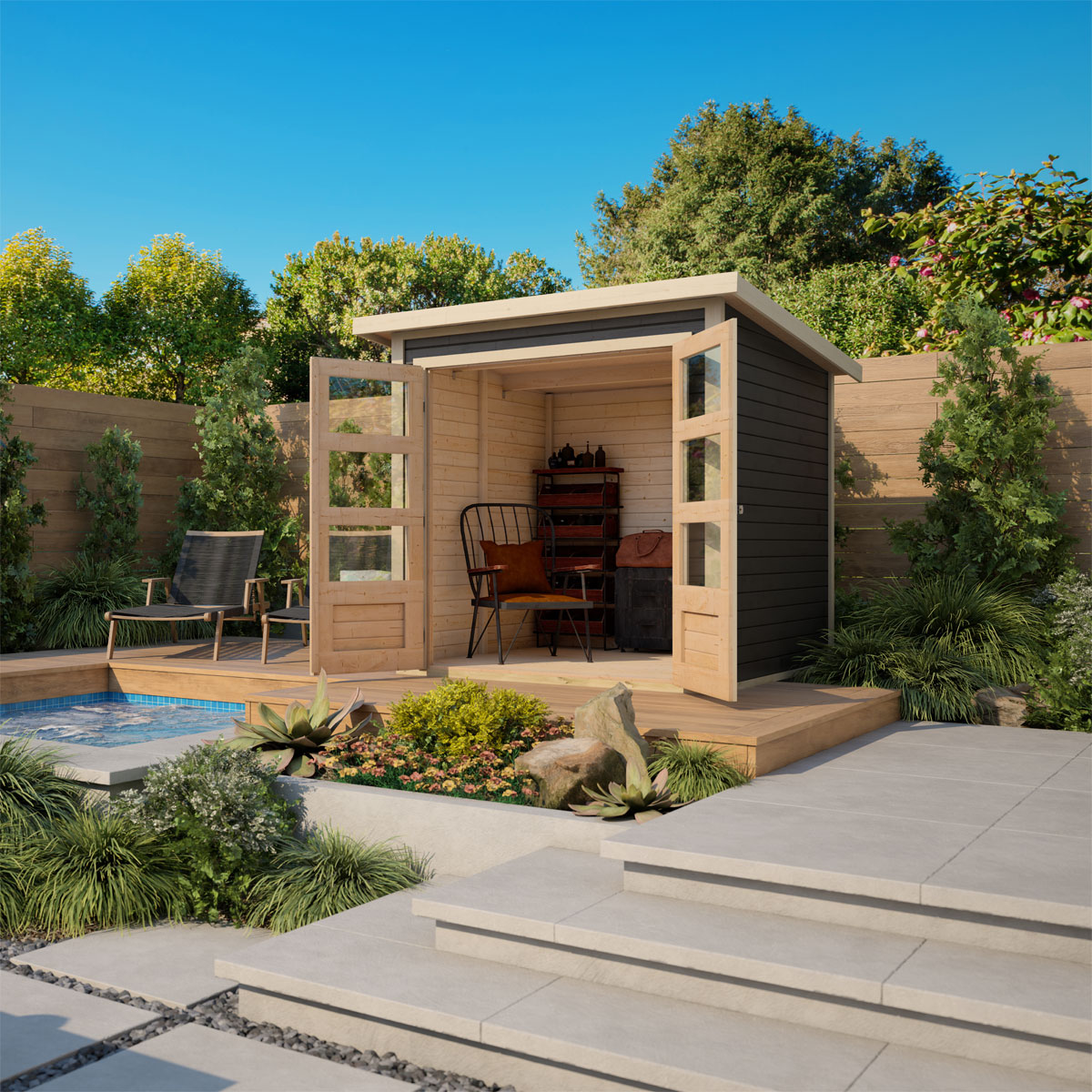 Karibu BBH Stockach 2 terragrau