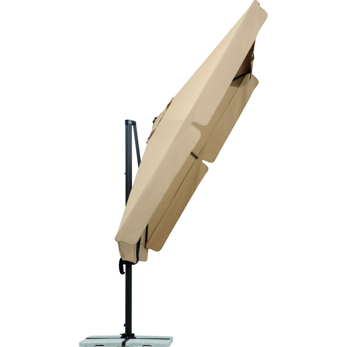 Schneider Schirme Ampelschirm Rhodos ca 300 x 300 cm Natur Bild 5