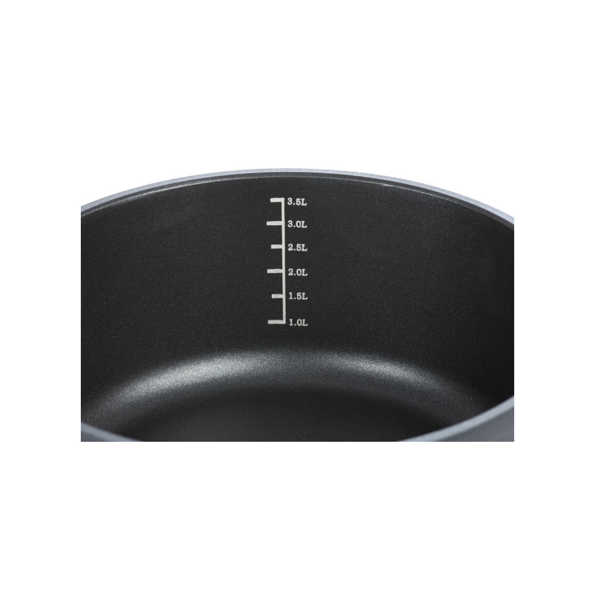 GSW Bratentopf Profi-Black-Star mit Glasdeckel 16cm 1,5L Bild 2