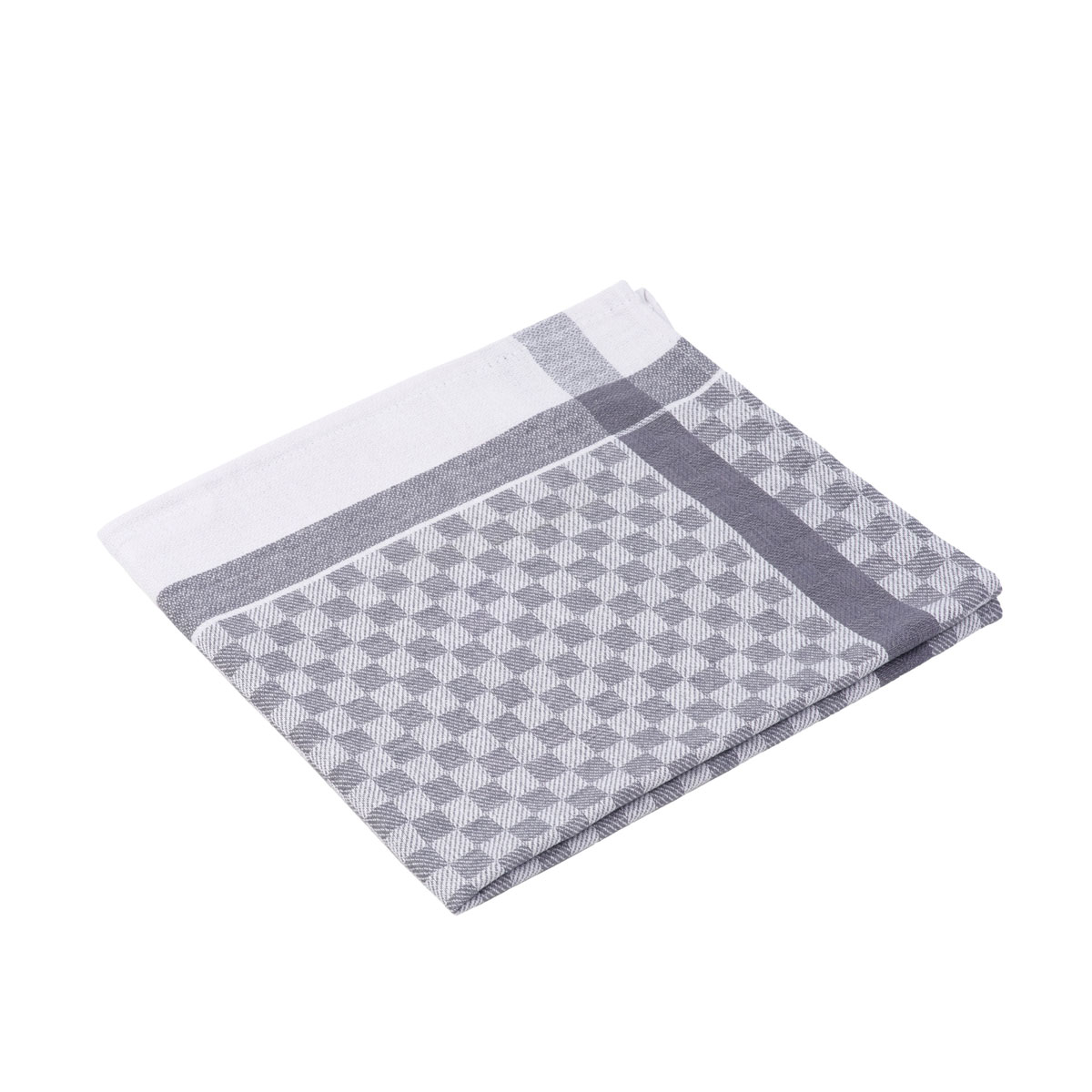 Gözze Grubenhandtuch 50 x 100 cm 3er Pack silber