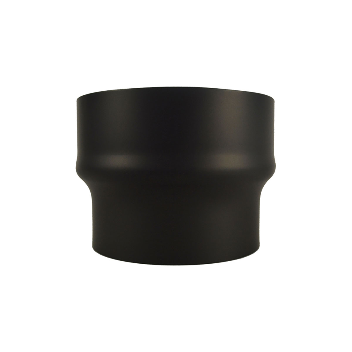 MyFireTool Rauchrohrerweiterung Durchmesser 120 auf 150 cm  schwarz