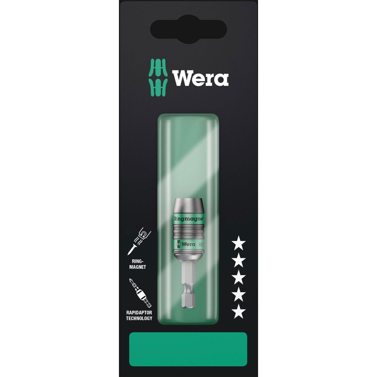 Wera Bithalter Ringmagnet 887/4 RR
