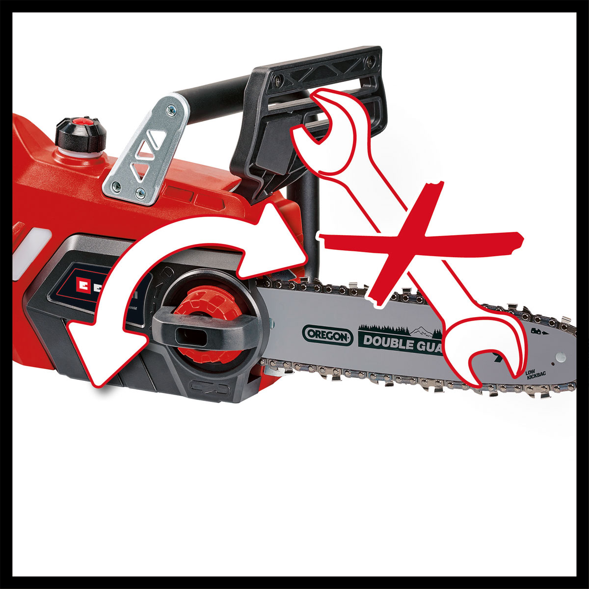 Einhell Akku-Kettensäge GE-LC 18 Li - Solo Bild 3