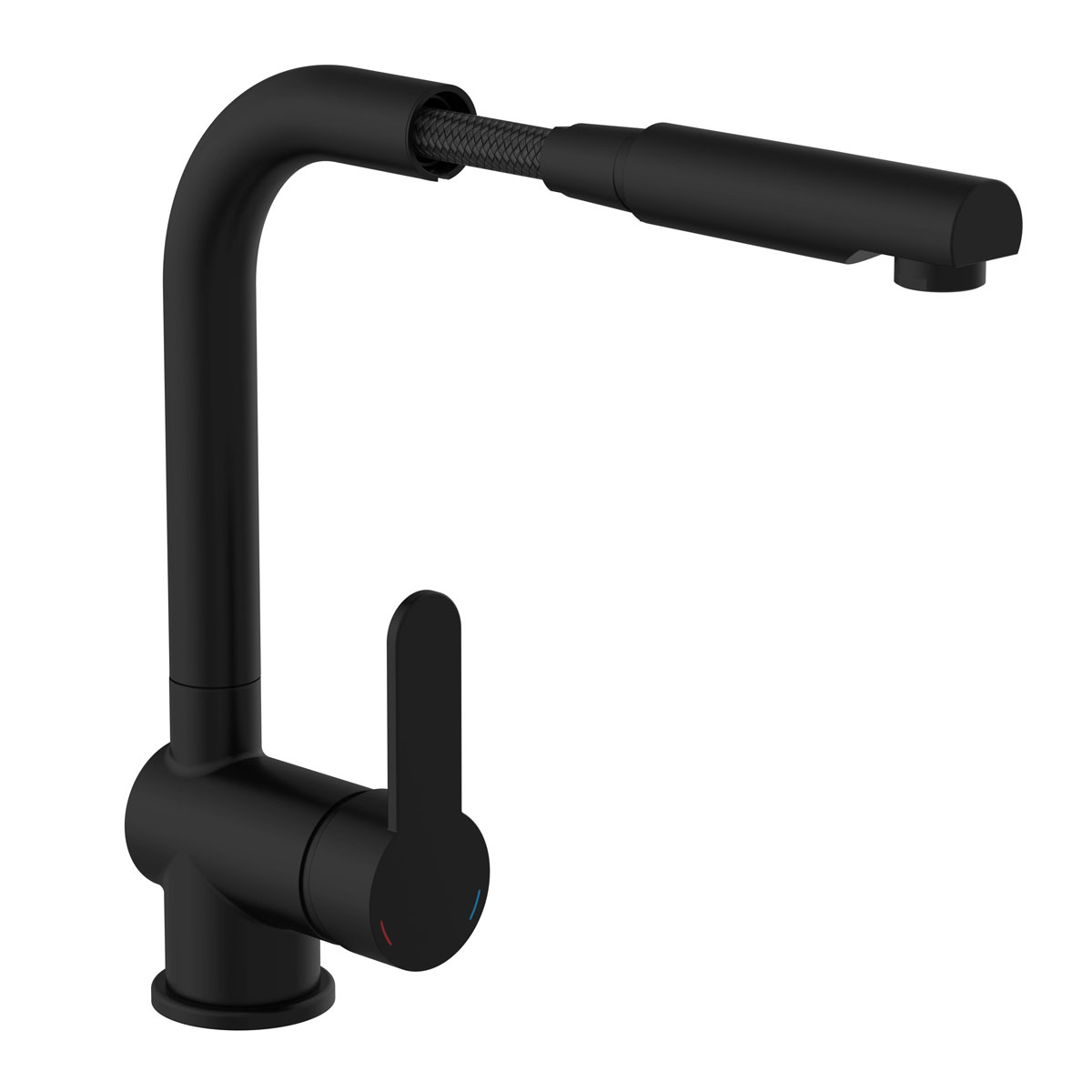 Schütte Niederdruck-Spültischarmatur London schwarz matt Bild 3