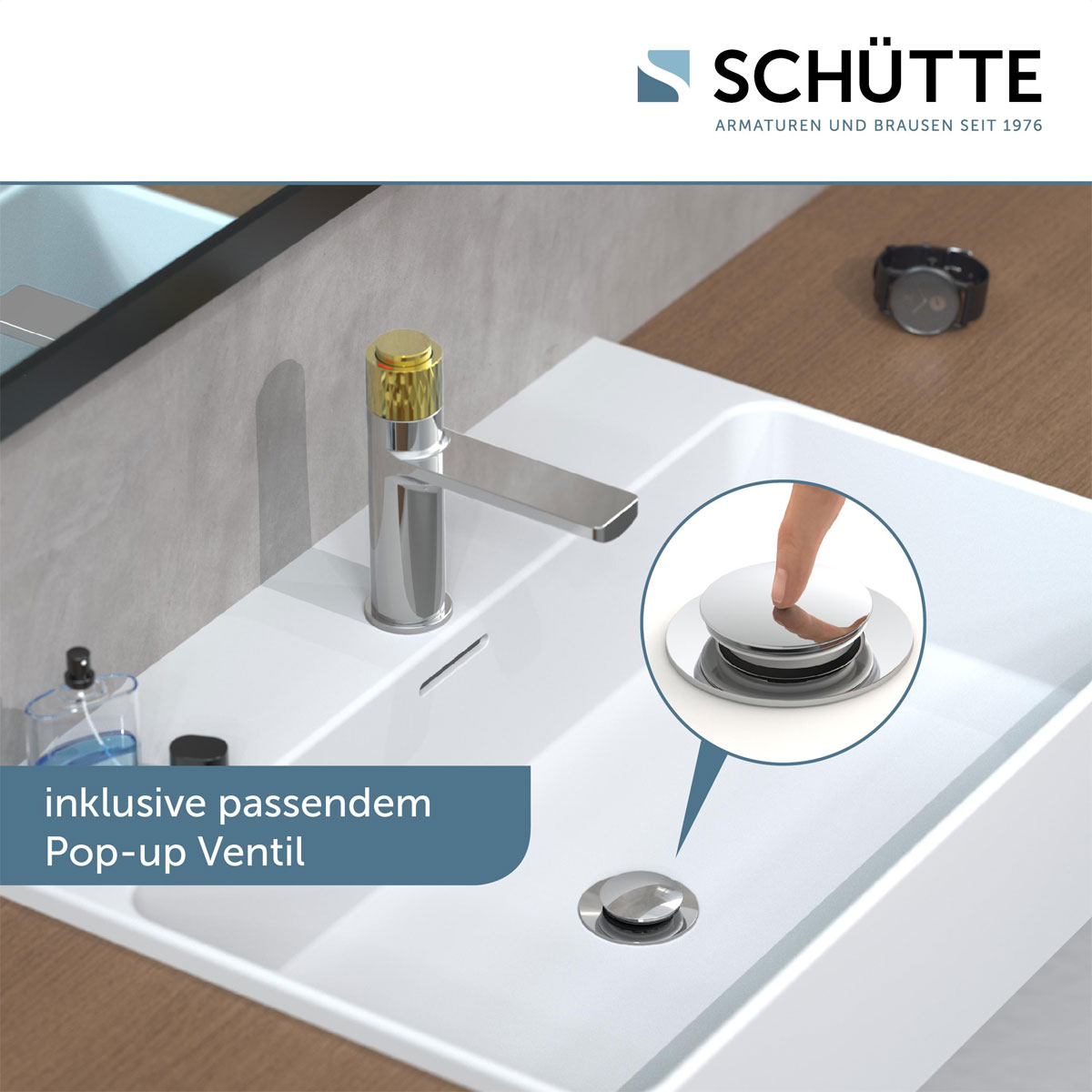 Schütte Waschtischarmatur Las Vegas Bild 7