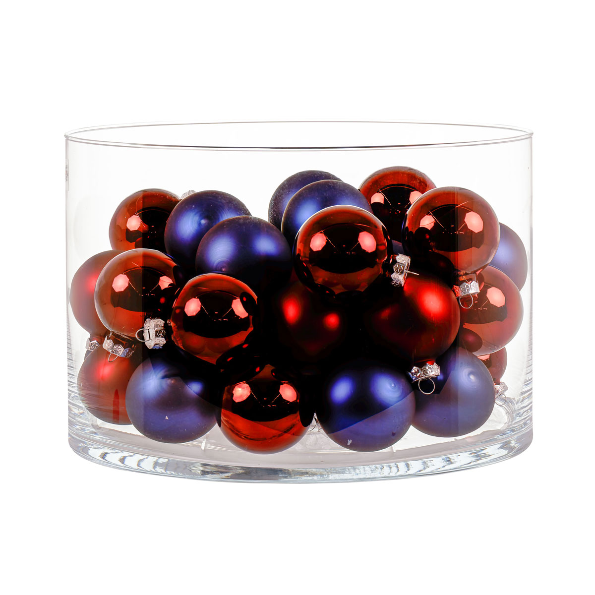 Ambientis Glaskugeln 3 cm braun blau Mix