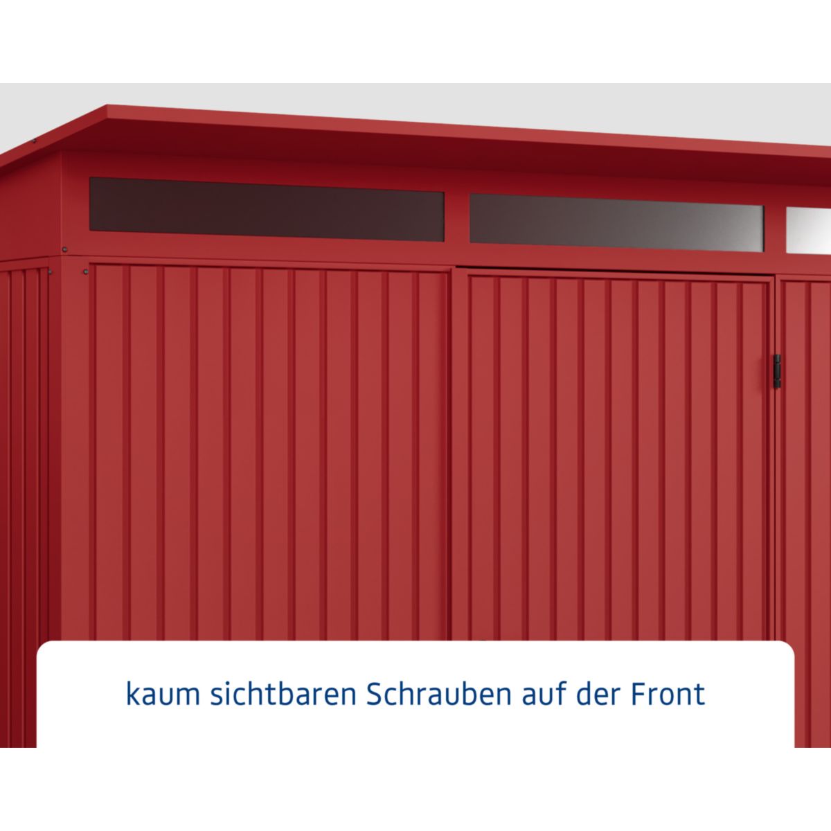 EcoStar  Gerätehaus Trend-PTyp 3RAL3004 1 flg Bild 4