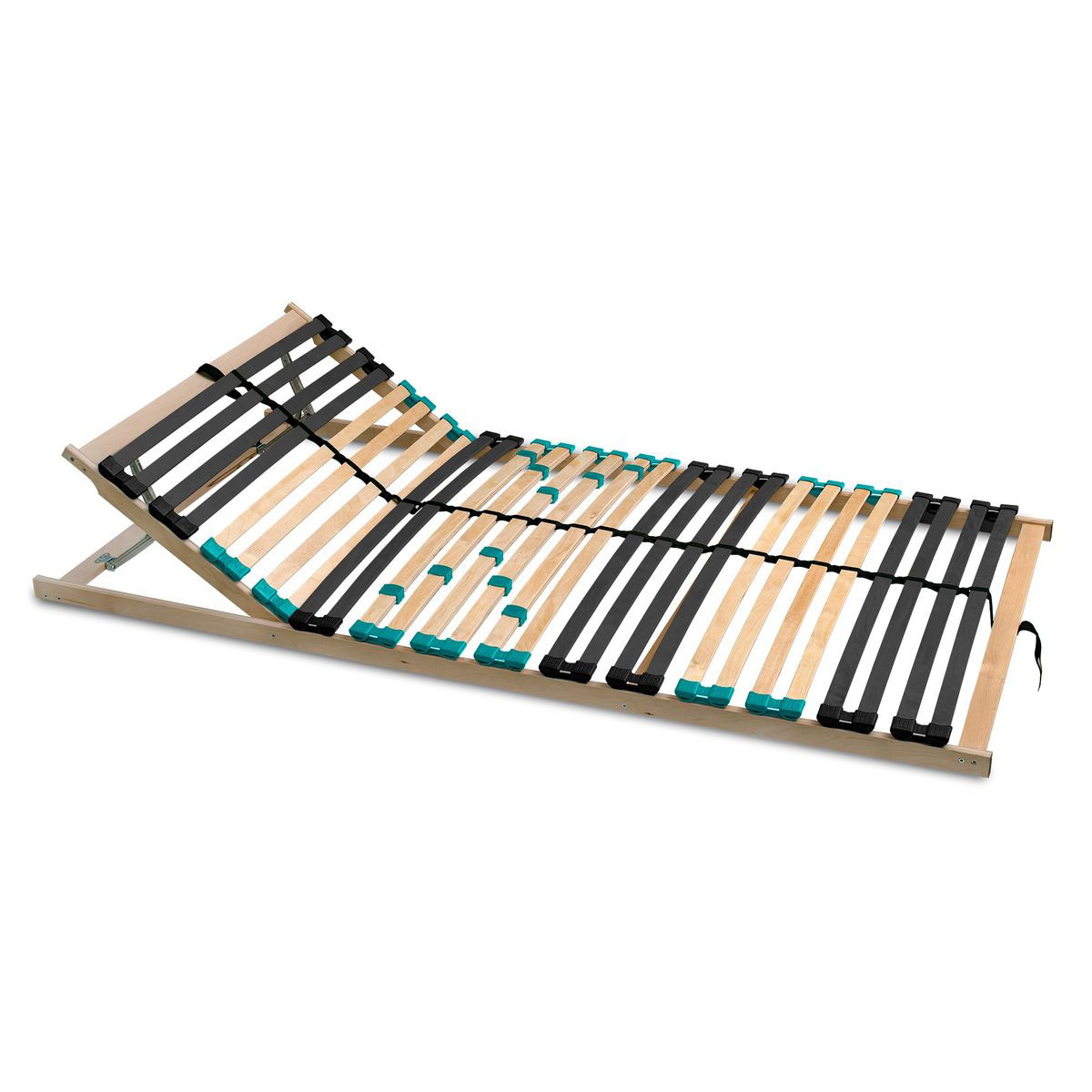 Coemo 7 Zonen Lattenrost DRÖMSON 70 x 200 cm Kopfteil verstellbar