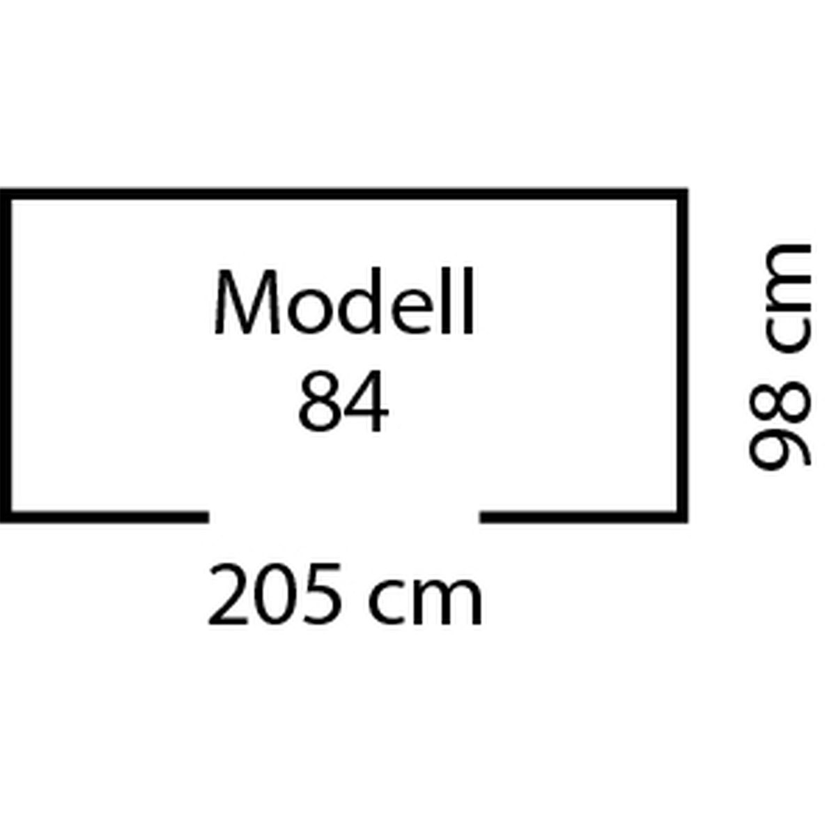Pergart Gerätehaus Leipzig II 2m² anthrazit matt Bild 9