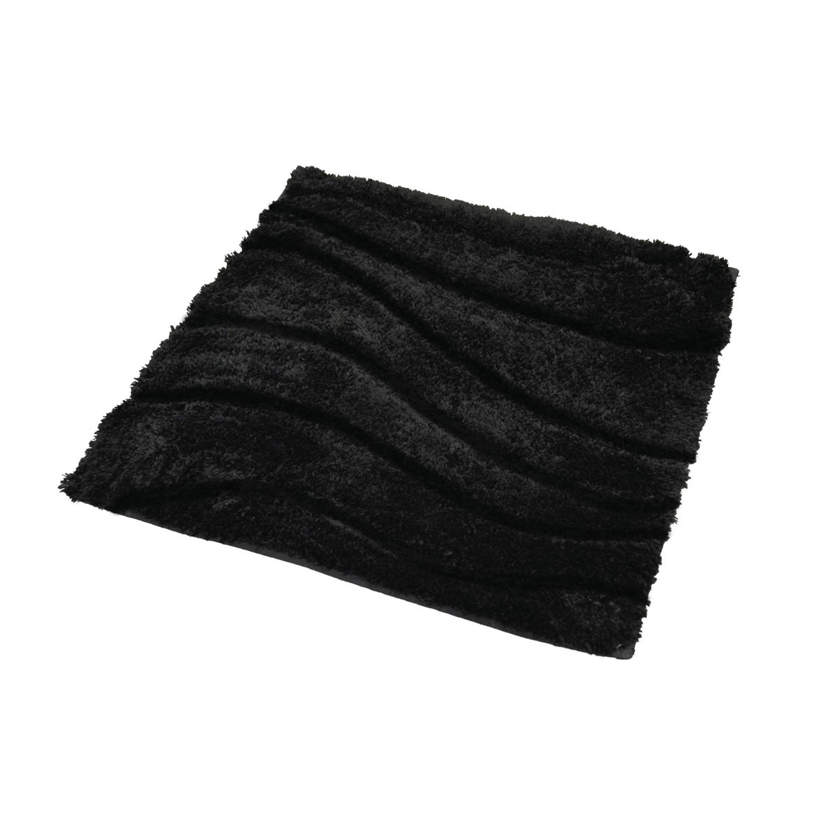 Ridder  Vorleger Coins 55 x 50 cm La Ola schwarz Polyester