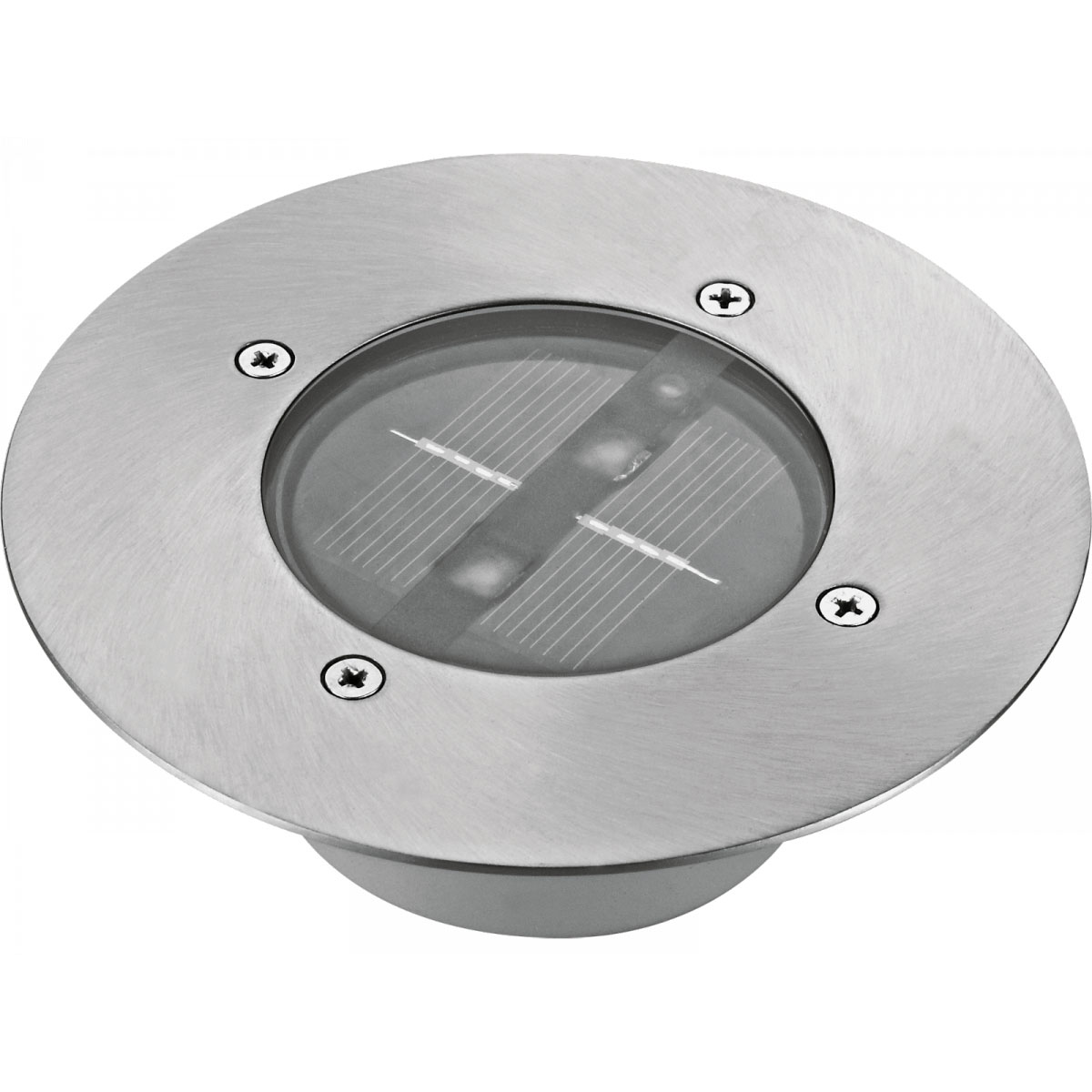 Flector Garten LED-Solar-Bodeneinbauleuchte rund Bild 1