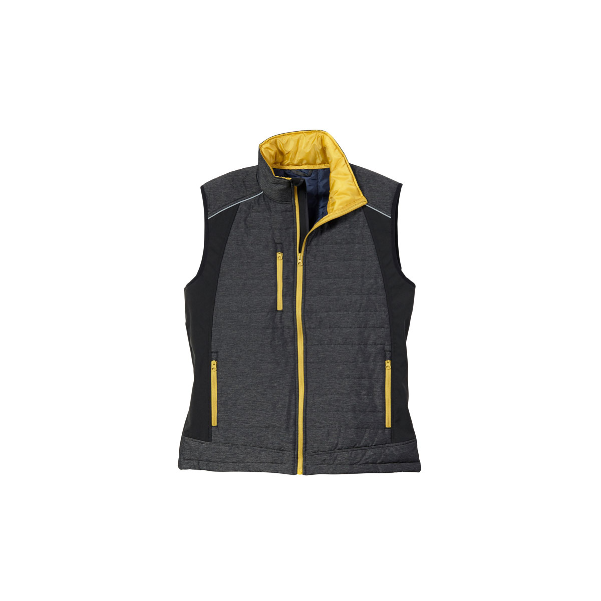 Scheibler Kombiweste Active grau-meliert-schwarz Größe XXL