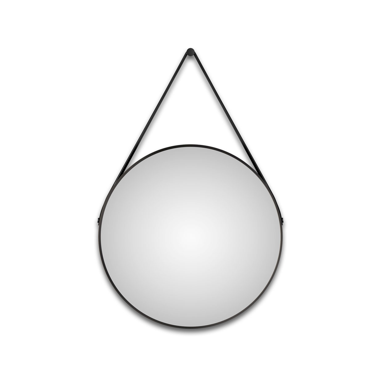 DSK  Design Spiegel Silver Coiffeur Black Dm 80 cm Bild 2