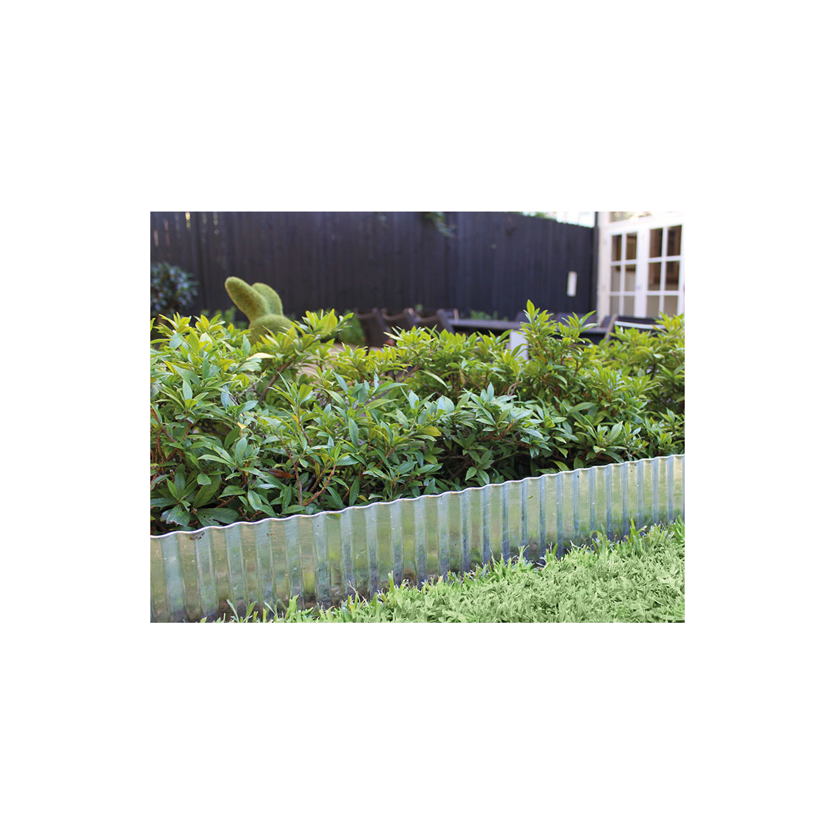 SIENA GARDEN  Rasenkante Metall verz., 6mx15cm Bild 2