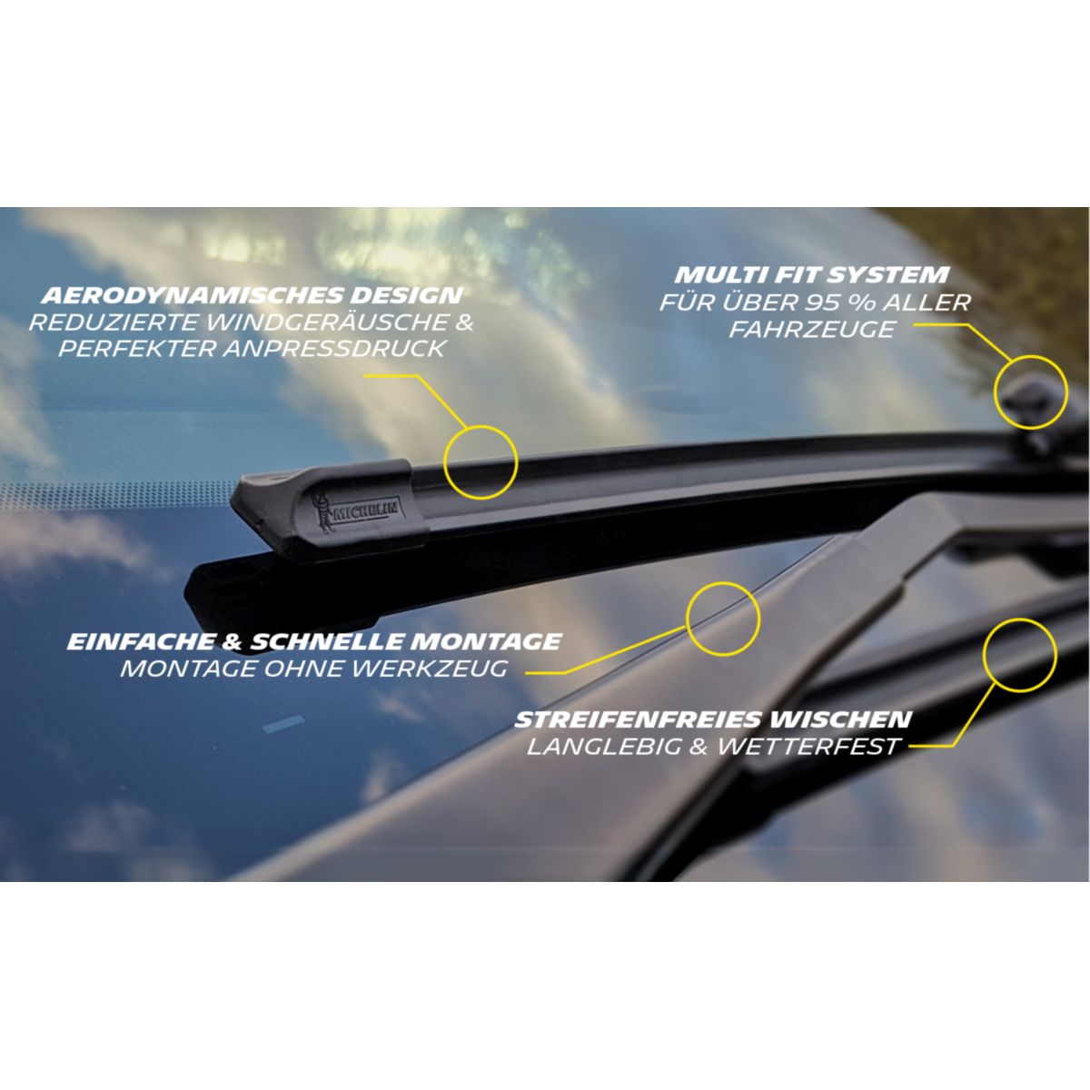 Michelin Scheibenwischer Wiper-Blades MF65X Bild 3