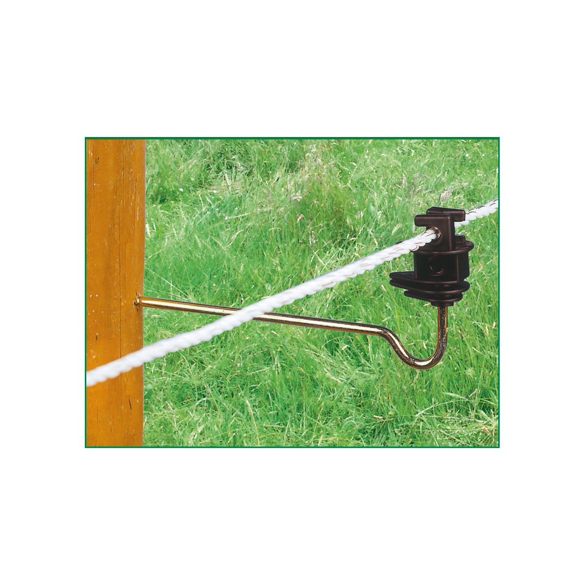 Langstiel-Ringisolator schwarz 10 Stück Bild 2