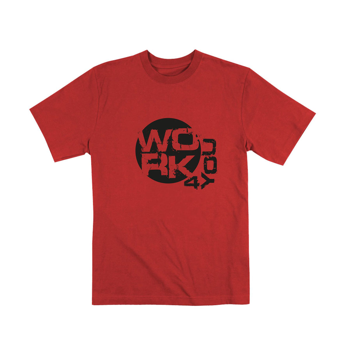 T-Shirt „Work-4-You“, rot Gr.XL