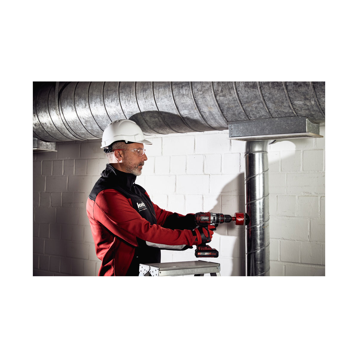 kwb  Löchsäge mit Schaft und Bohrer Durchmesser 51 mm Bild 3