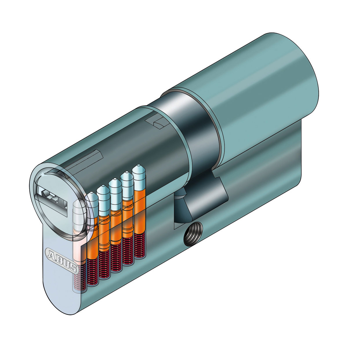 Abus Profilzylinder D6XNP 28/34 mm Bild 3