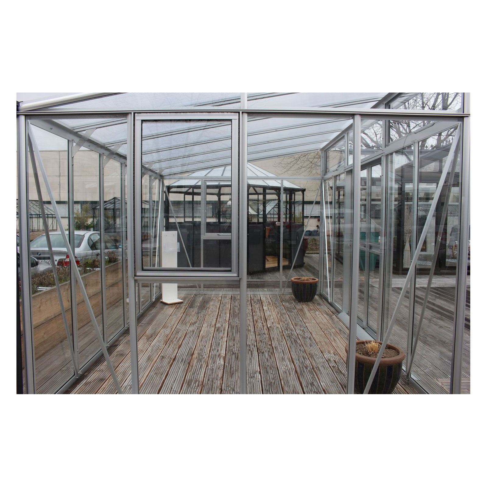Vitavia Seitenfenster H mit ESG 3 mm alu Bild 2