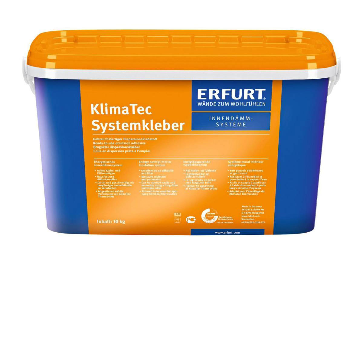 Erfurt KlimaTec Systemkleber 10kg Erfurt KlimaTec Systemkleber 10kg