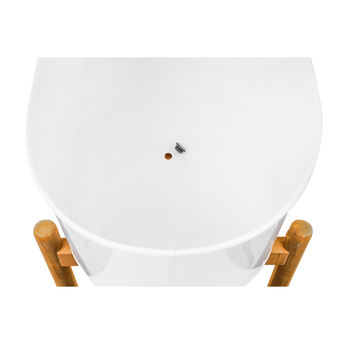 Wingart Hochbeet Gloria weiß 60 x 30 x 80 cm Bild 5