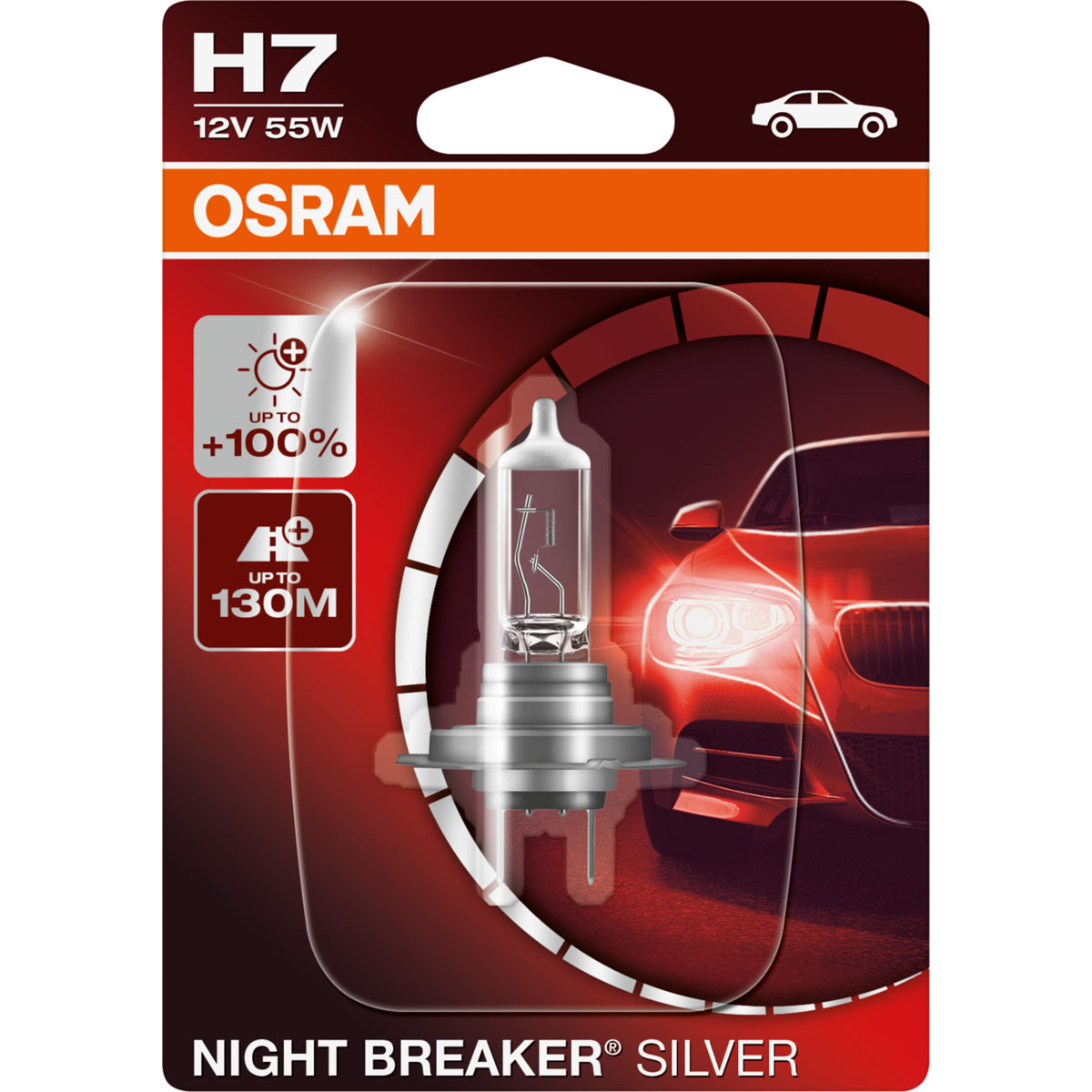Osram  Auto Glühlampe H7 Night Breaker Silver