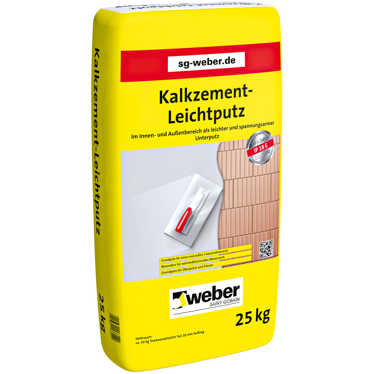 Kalk-Zement-Putz leicht IP18 25 kg