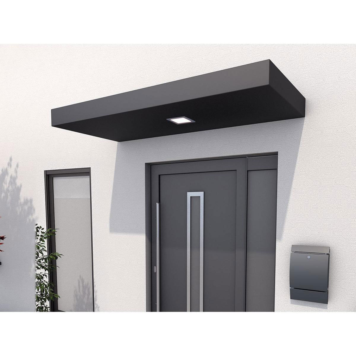 Durabil Sondermaß-Rechteckvordach BS von 160 bis 199 cm anthrazit