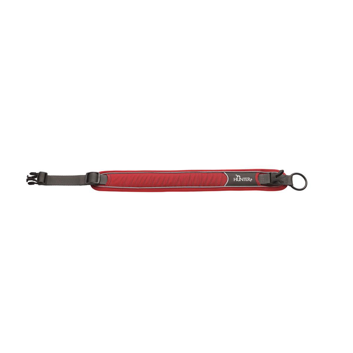 Hunter  Divo Halsband XL rot/grau