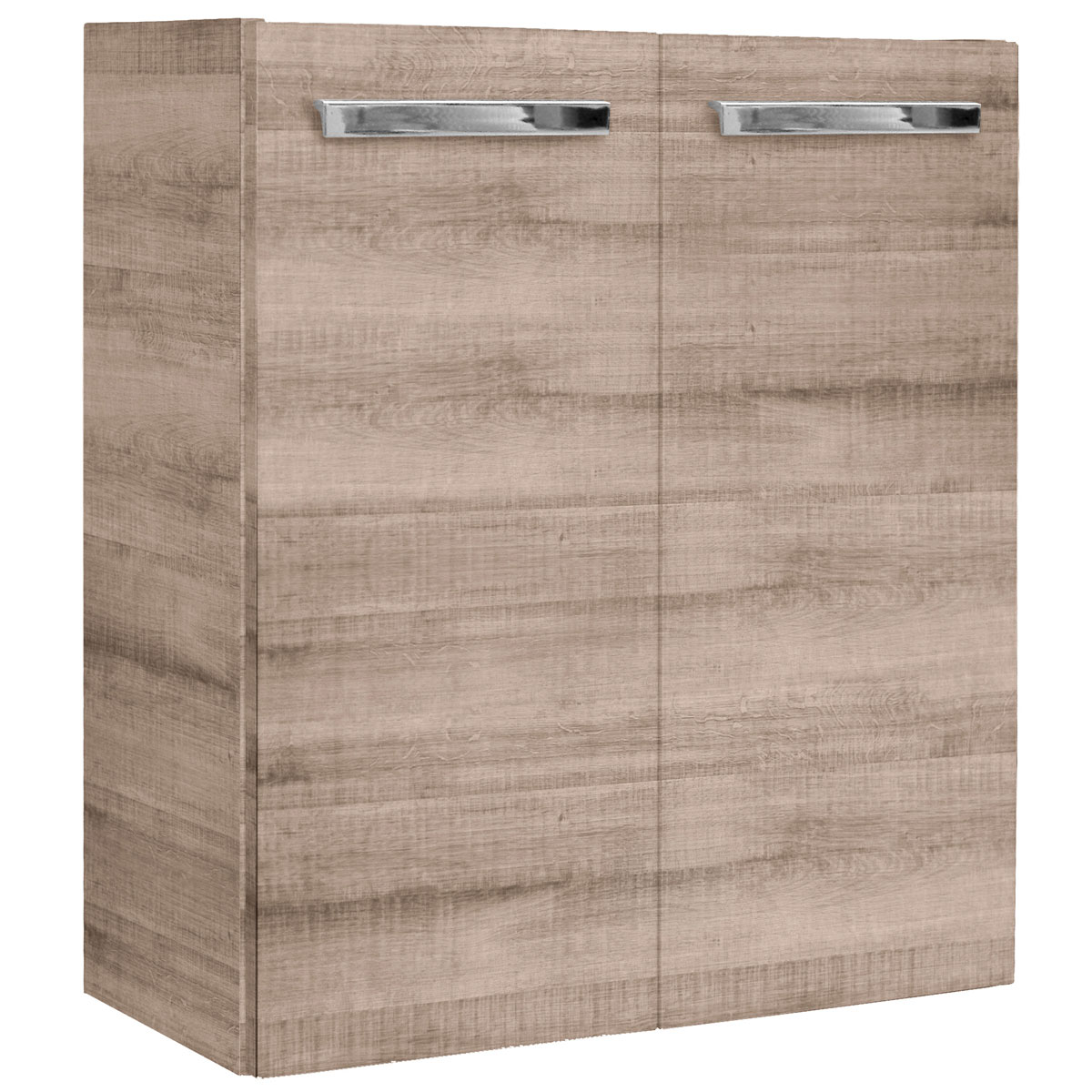 Fackelmann  Gäste-WC Waschtischunterschrank SBC 520 x 600 x 243 mm Graueiche