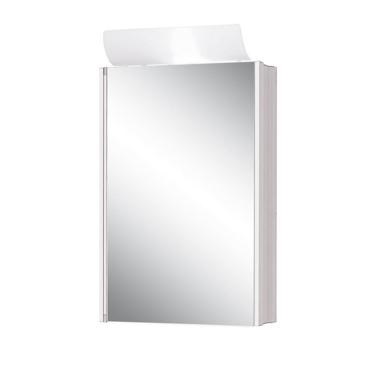 Jokey LED-Spiegelschrank Single Alu aluminium Bild 1