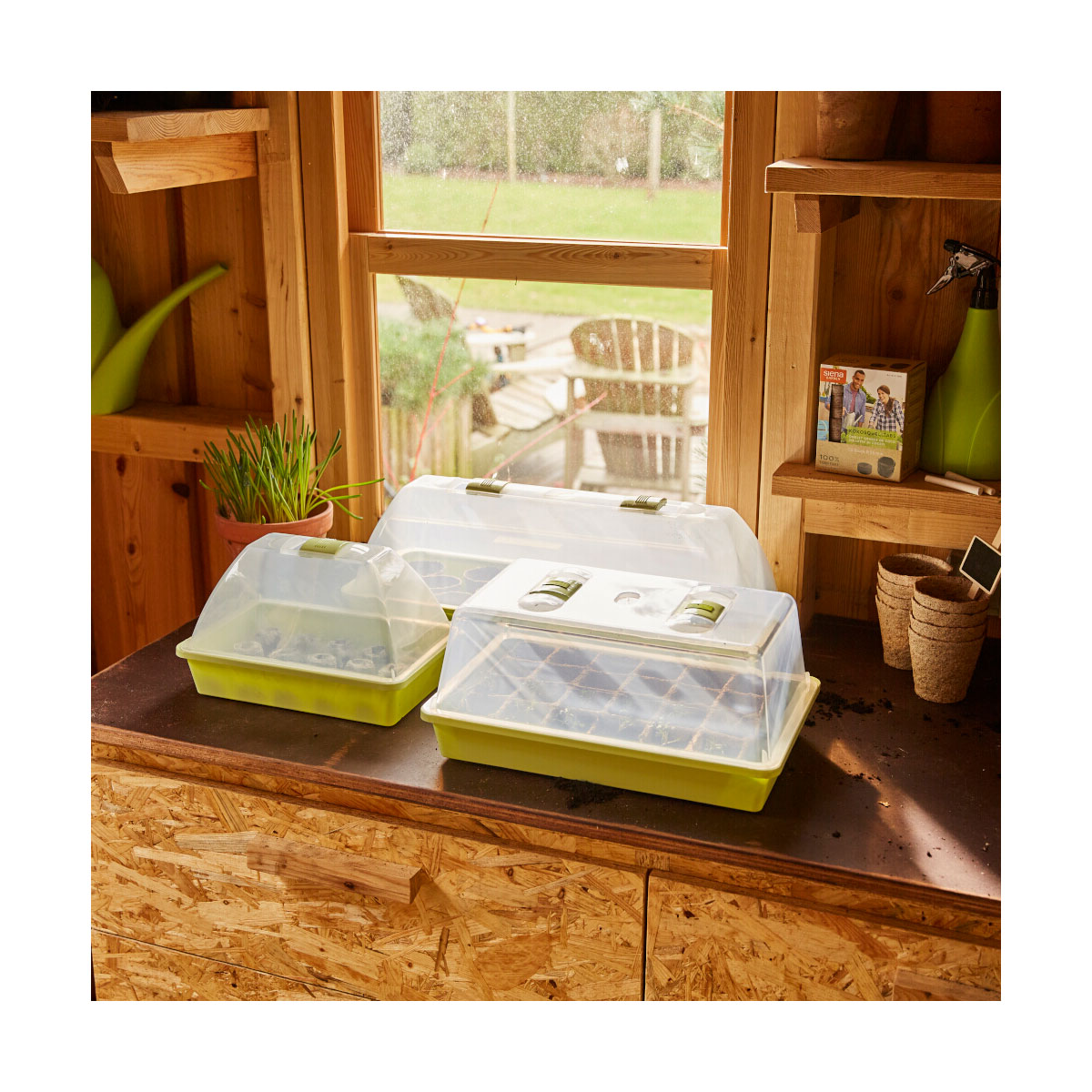 Siena Garden  Zimmer-Gewächshaus Uni-Grow 38 x 24 x 18 cm Bild 3