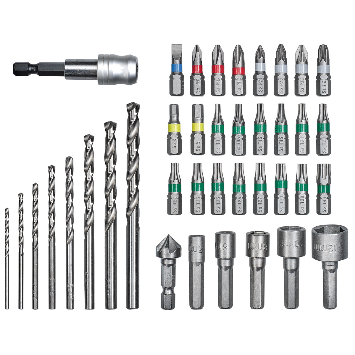 Einhell  Bit-Bohrerbox 39 teilig L-Box