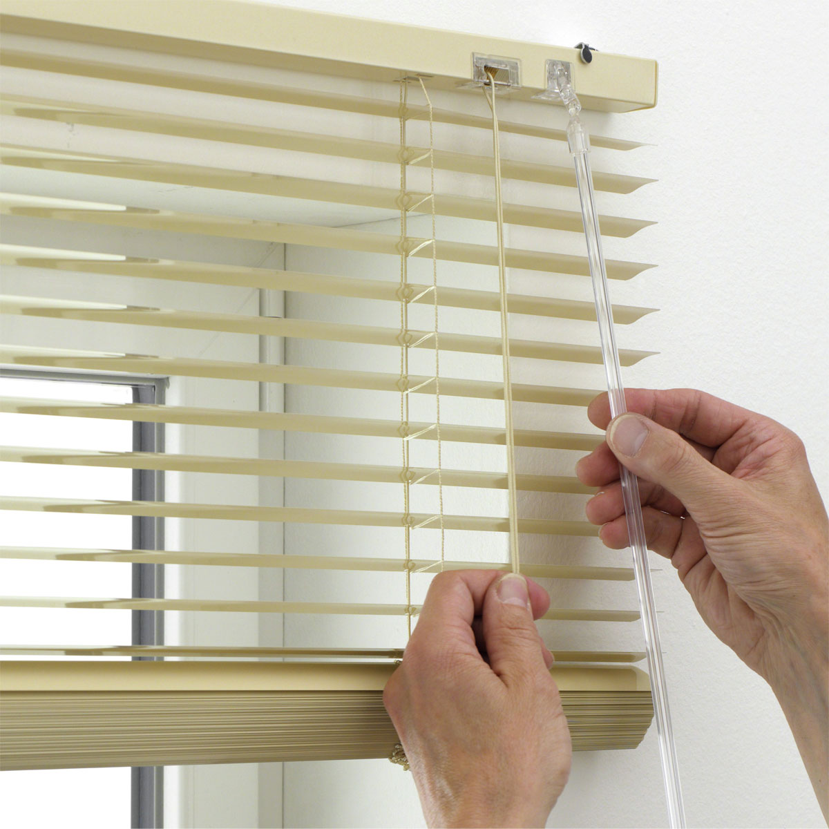 Gardinia Aluminium-Jalousie 140 x 175 cm beige Bild 2