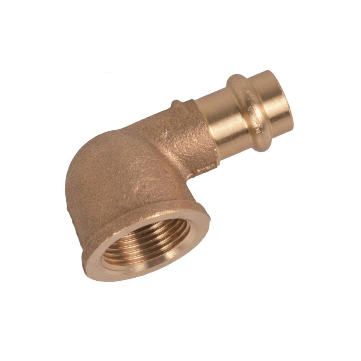 Kirchhoff Übergangswinkel Pressfitting für Kupfer18 mmx1/2IG C-Kontur Bild 1