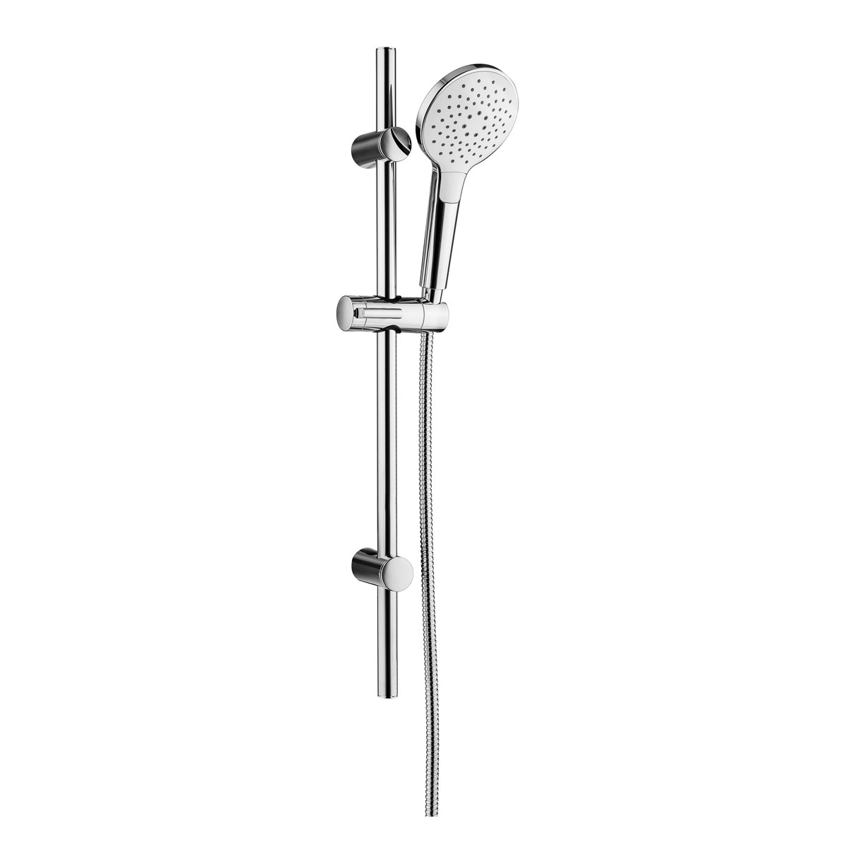 Valblue Brausestangen-Set CALI verchromt/weiß