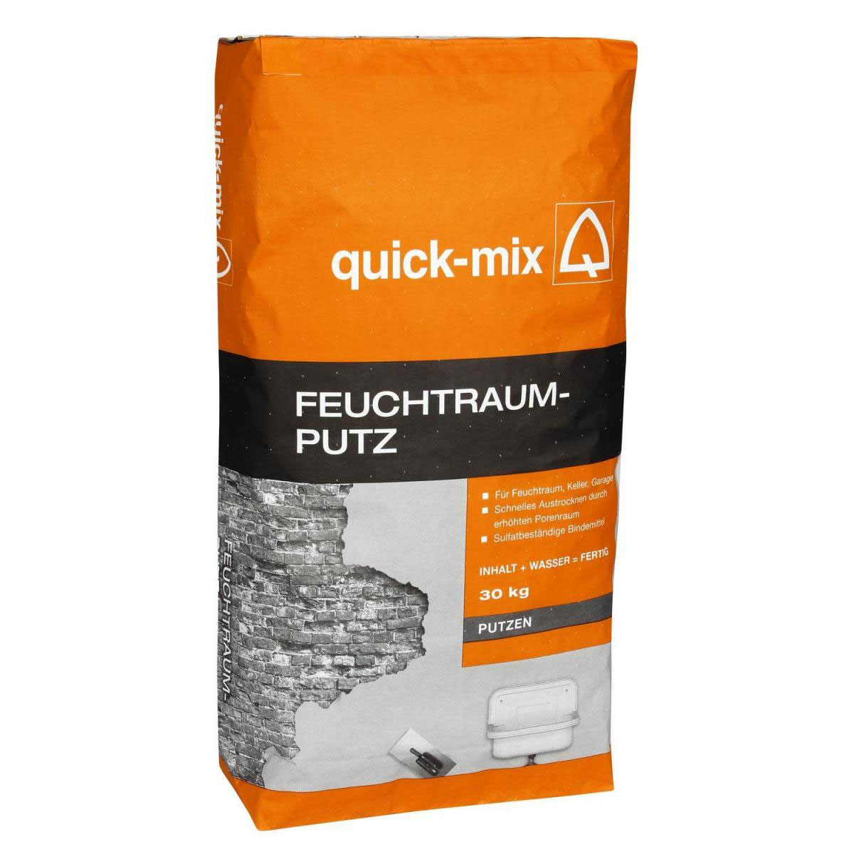 Feuchtraumputz 30 kg