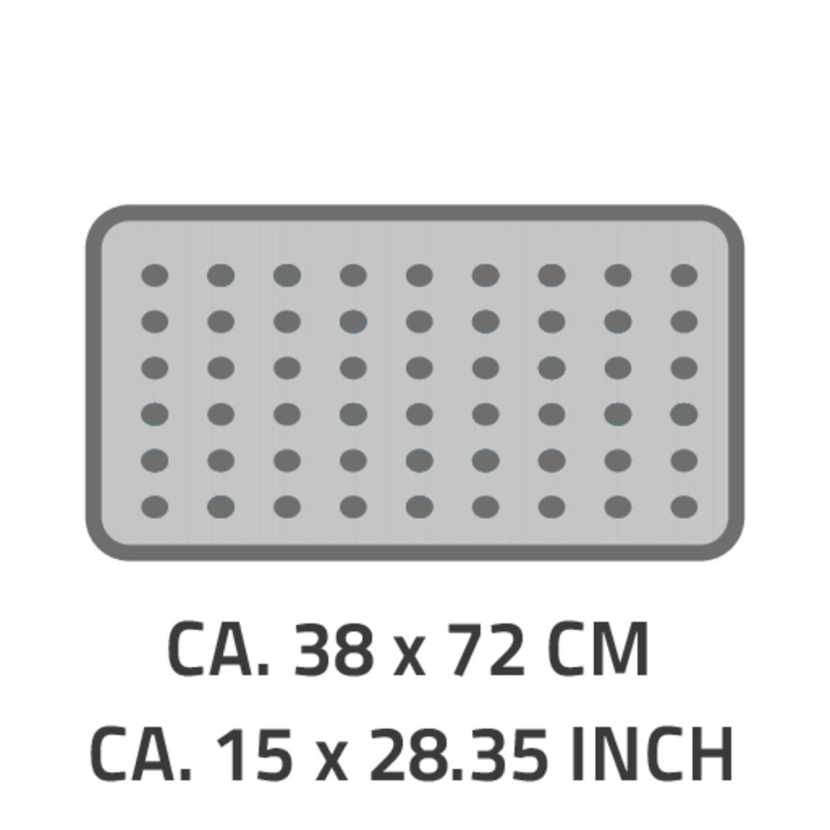 Ridder  Wanneneinlage Foot 38 x 72 cm neon-grün Bild 3