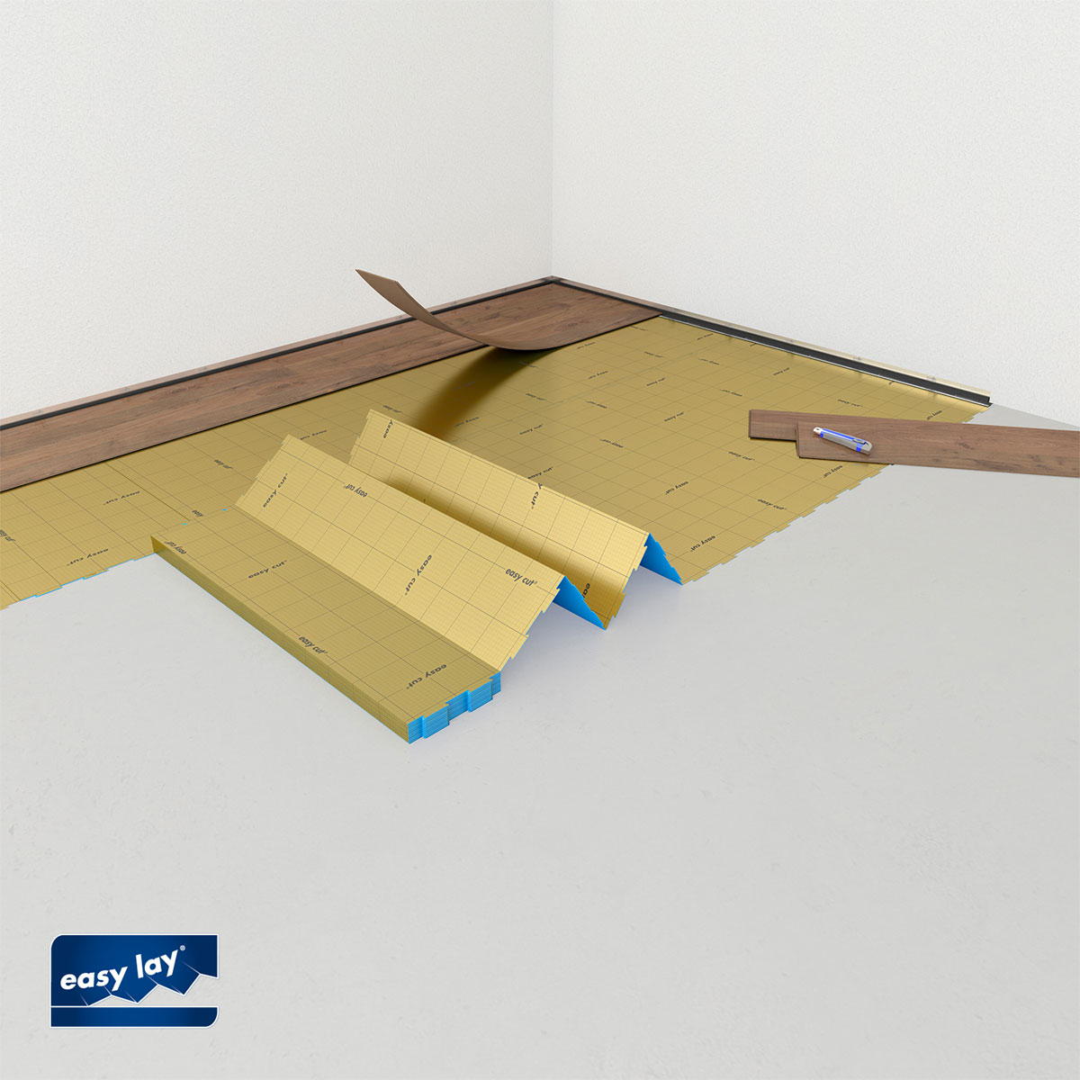 Selit  SELITBLOC 1,5 mmGripTec Vinyl- und Designbodenunterlage 5,4m² Bild 2