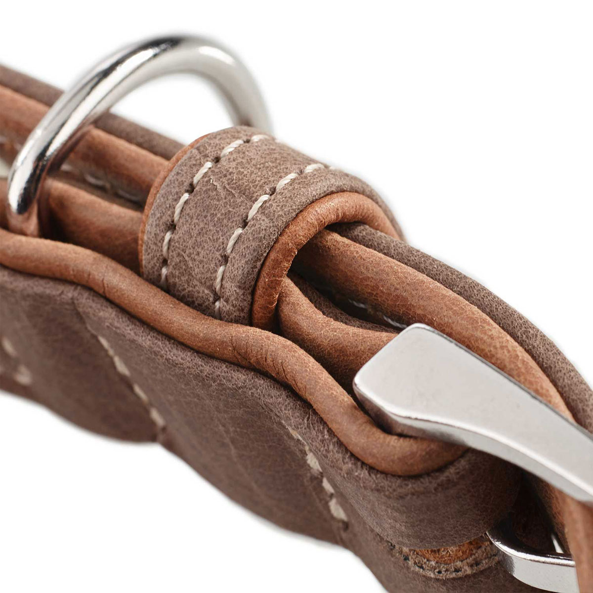 Hunter  Dog Halsband Porto tabak/cognac 42-48 cm Bild 8