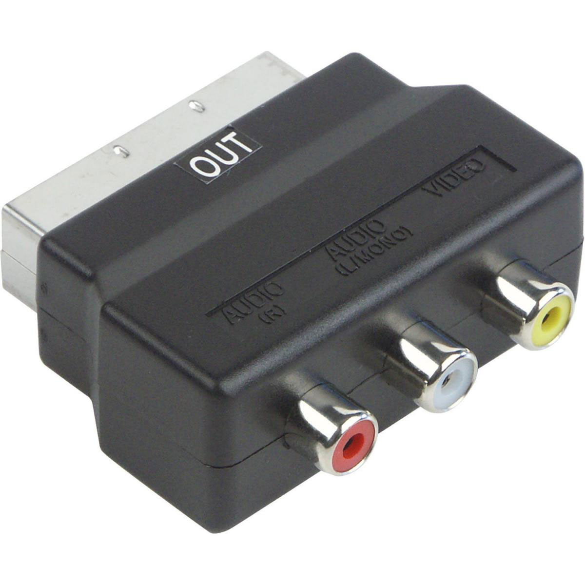 Schwaiger AV-Adapter schwarz