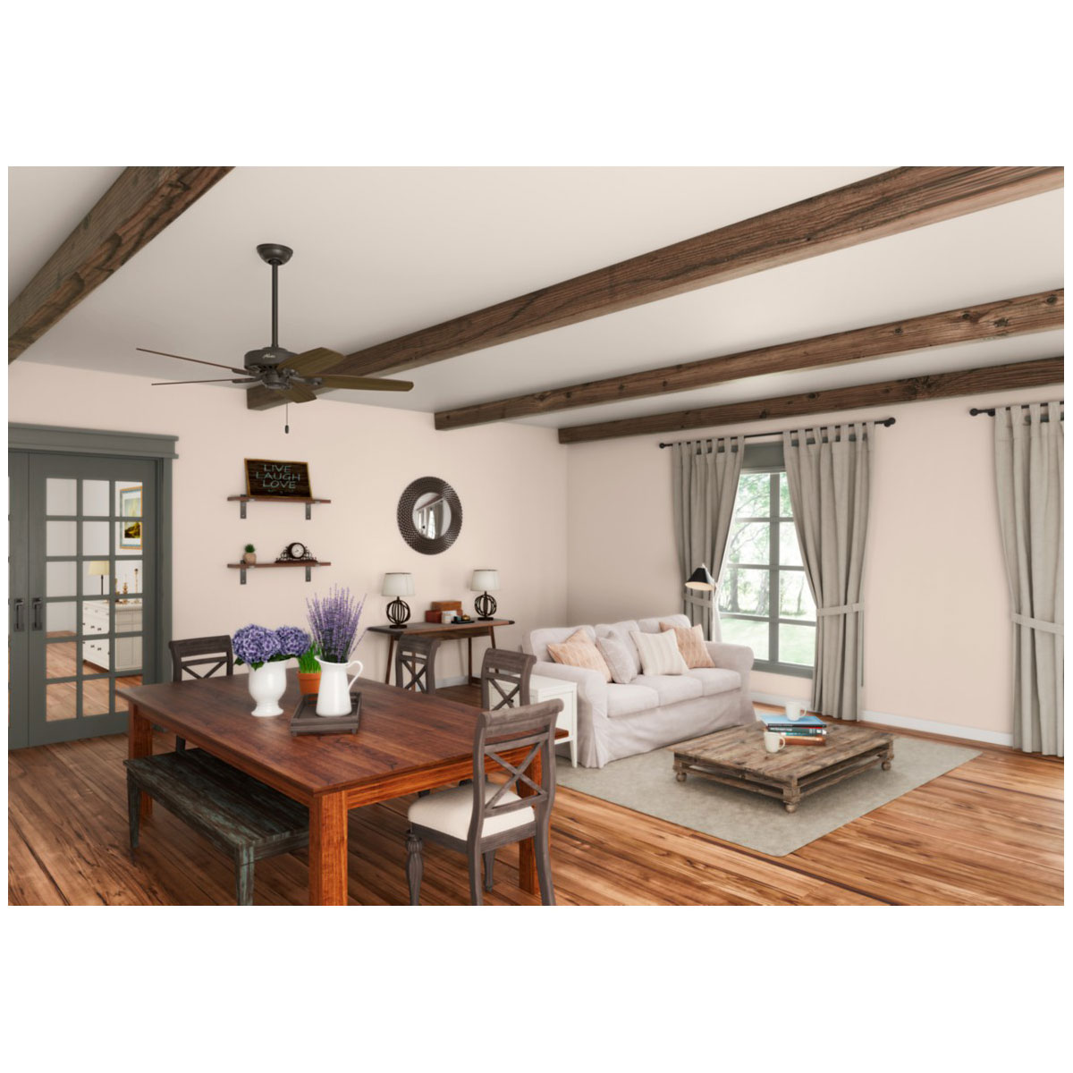 Hunter Fan Hunter Deckenenventilator Builder Elite 132 cm bronze Bild 3